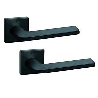 Ручки на розеті CONVEX 1085 (2145) чорний матовий